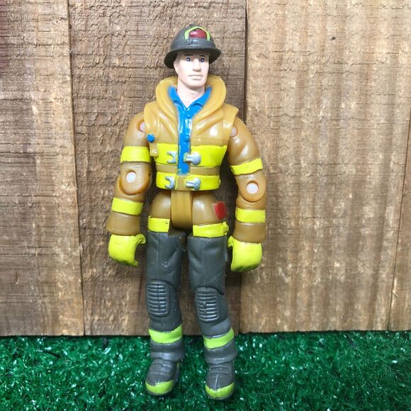 Tonka Lights & Sound Rescue Firefighter Firetruck Driver Loose 4" Action Figure - Picture 1 of 5
